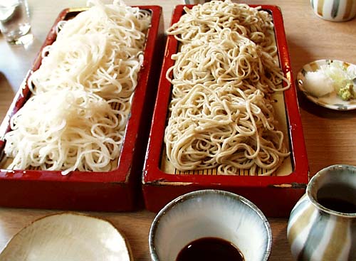 布恒の生粉打ちと更科