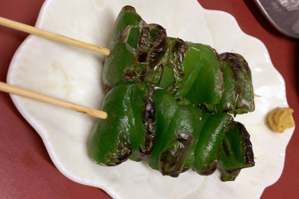 きりやピーマン串