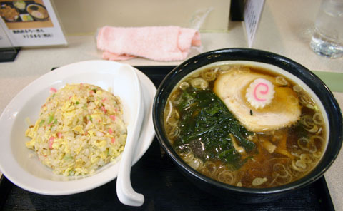 らーめん+チャーハンセット@北京らーめん