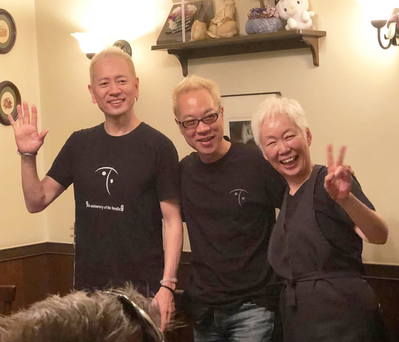 まろさんとママさんと3人で