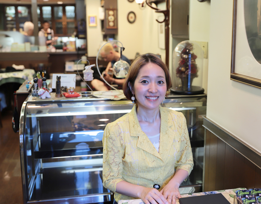 受付のチェリユキさん