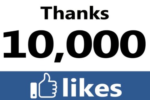 1万いいね-facebook
