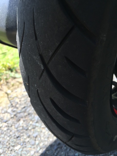 アドレスV125 リアホイール購入とタイヤ取付 : 啄木鳥のblog