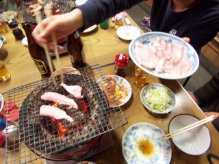 ホルモン道場(胃袋焼き)