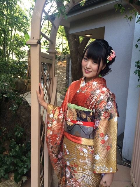 菅井友香振袖