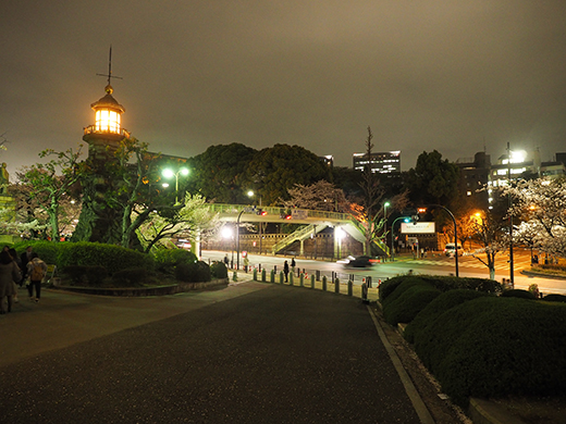 九段坂の夜桜と千鳥ヶ淵2