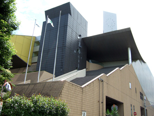 お台場の階段建築1