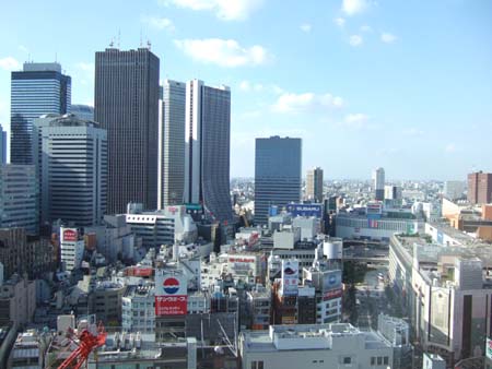 とある街の風景124 あるビルからの新宿の眺め 東京坂道さんぽ