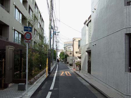 新坂 No 43 新宿区若宮町 東京坂道さんぽ