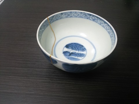 茶碗 修復後 1