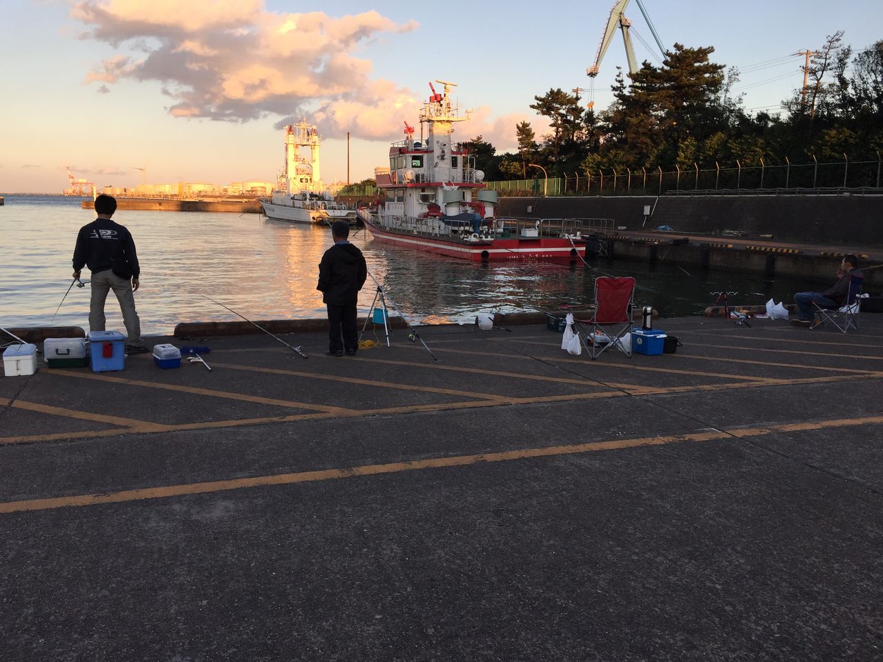 鹿島、港公園船溜りのアジ4 ちいパのアジ釣り日和 鹿島、港公園船溜りのアジ4 ちいパのアジ釣り日和