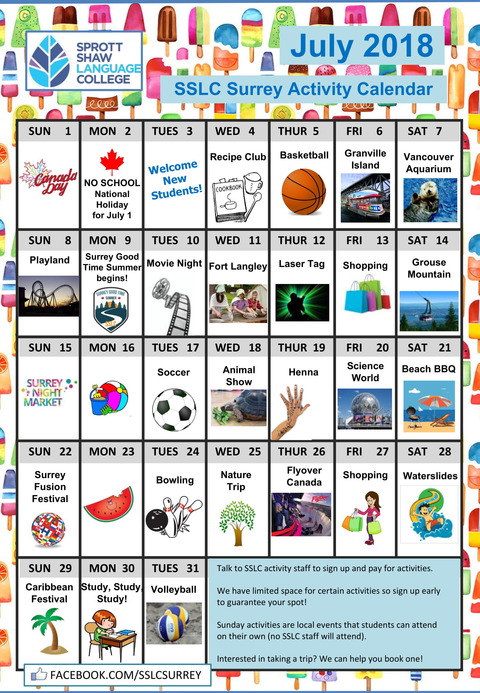 sslc-surrey-july-2018-activities-1