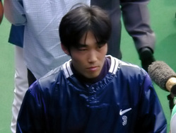 いつもクールな吉岡選手