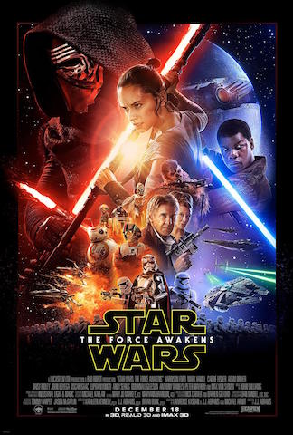 スターウォーズ フォースの覚醒 公式ポスター