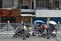 バイク用日傘1