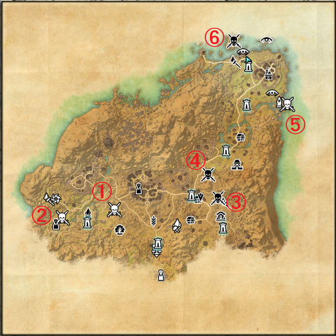 ネームドモンスターMAP(リベンスパイアー)