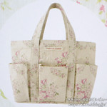 Life with CABBAGES & ROSES 2012 SPRING&SUMMER 《付録》 BEES柄ガーデニングバッグ