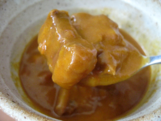 機内用スープを使ったANA特製とびっきりカレーごろごろビーフ
