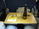 全日空010便の機内食