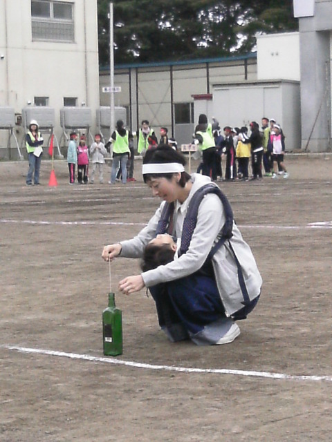 お母さん頑張って