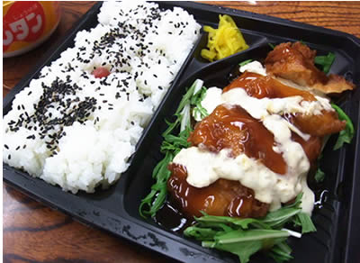 チキンの甘酢あん弁当298円