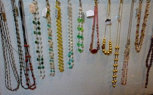 手作りのアクセサリー「第3回手作りクラフト展」出品作品