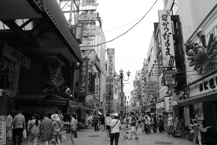 大阪・中央区・【モノクロさんぽ】戎橋界隈20150623-7