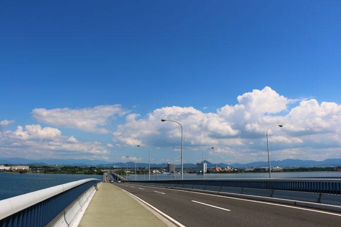 滋賀・大津市・琵琶湖大橋20160729-3