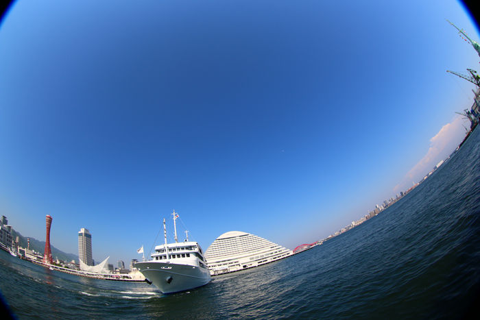 兵庫・神戸市・【魚眼風景】umieMOSAIC20150427-5