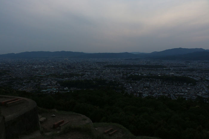 京都・左京区・大文字山(夕景)20160505-5