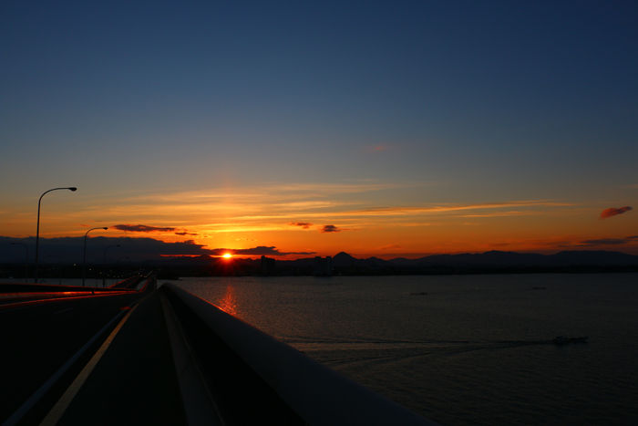 滋賀・大津市・琵琶湖大橋20160115-9