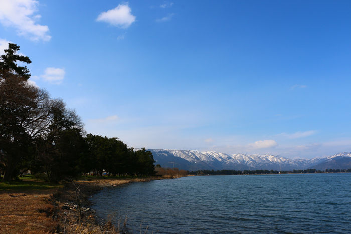 滋賀・高島市・今津町浜分地区20150306-1