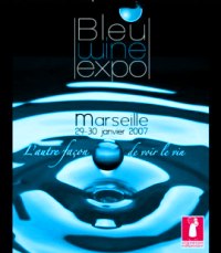 blue wine