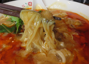 8スーラータンタンメン麺@チャオノミセ