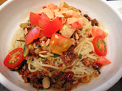 ランチ:夏トマトの涼風辛麺@チャイニーズダイニング斉(さい)・警固