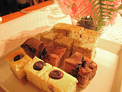 料理:チーズスティックケーキ・マーブルブラン@ひなまつり・女子会