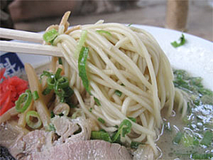 料理:ラーメン麺@魁龍小倉本店
