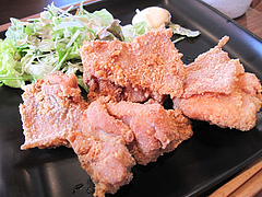 10ランチ:唐揚げ@baby's cafe(ベイビーズカフェ)・ドッグカフェ