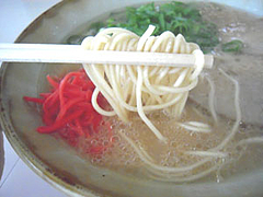 基本のラーメン麺@一壺天(いっこてん)・福岡県筑紫野市