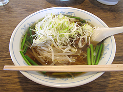 ランチ:旨辛ネギラーメン空撮@台湾ラーメン・麺家味齊(味斉・味千)
