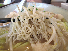 8ランチ:もつらーめん麺@ラーメン神
