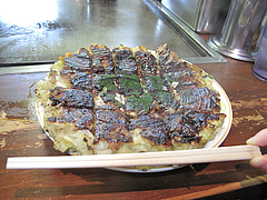 8ランチ:肉玉大きめ500円@お好み焼き・ふきや・赤坂店