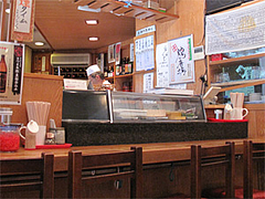店内:寿司カウンター@四方平・北九州小倉