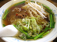 ランチ:旨辛ラーメン600円@台湾ラーメン・麺家味齊(味斉・味千)