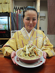 1ランチ:野菜山盛りチャンポン600円@威風堂々・居酒屋・六本松