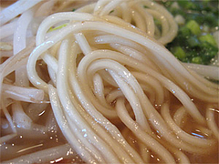 料理:ラーメン麺@四方平・北九州小倉
