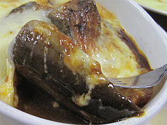 料理:博多なすのブルゴーニュ風アップ@ワイン角打ち・赤木酒店・大橋