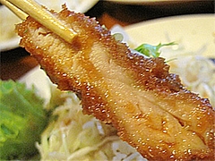 料理:A定食のチキンかつアップ@ハローコーヒー清水店