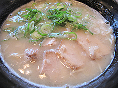 11ランチ:白らーめん500円@博多ラーメン・伍ノ壱・次郎丸