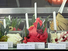 料理:ジェラートショーケース@ジェラート・ViTO(ヴィート)